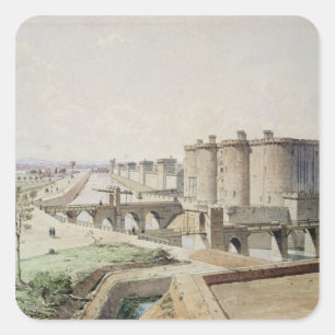 Adesivo Quadrado O Bastille em 1420