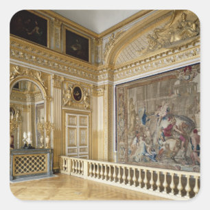 Adesivo Quadrado O bedchamber de Louis XIV