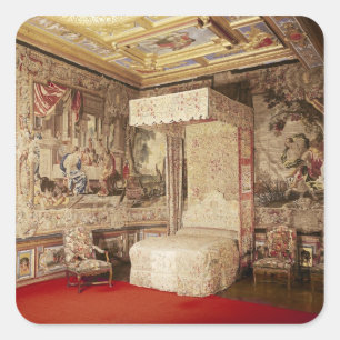 Adesivo Quadrado O bedchamber do rei