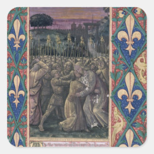 Adesivo Quadrado O beijo de Judas