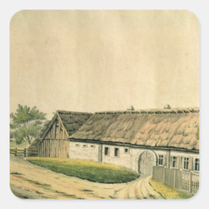 Adesivo Quadrado O berço de Franz Joseph Haydn