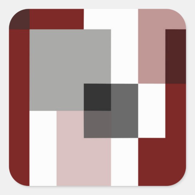 Adesivo Quadrado O Bom o Mau e a Ideia [detalhe "Bom"] (Frente)