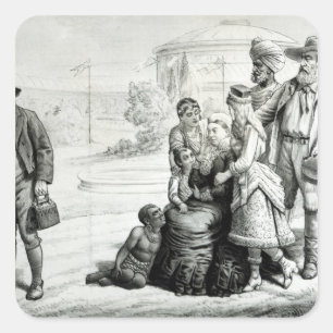 Adesivo Quadrado O bosque da Família