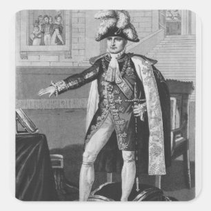 Adesivo Quadrado O "campeão de MAI" ou imperador Napoleon mim