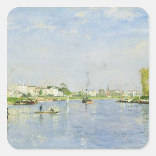 Adesivo Quadrado O Canal Santo-Denis (Frente)