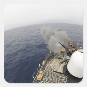 Adesivo Quadrado O canhão de MK-75 76mm