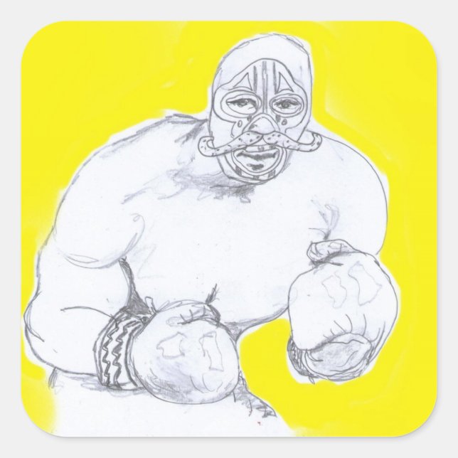 Adesivo Quadrado O Carimbo (Frente)