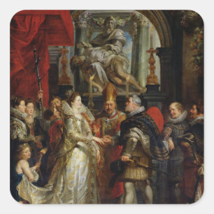 Adesivo Quadrado O casamento do proxy