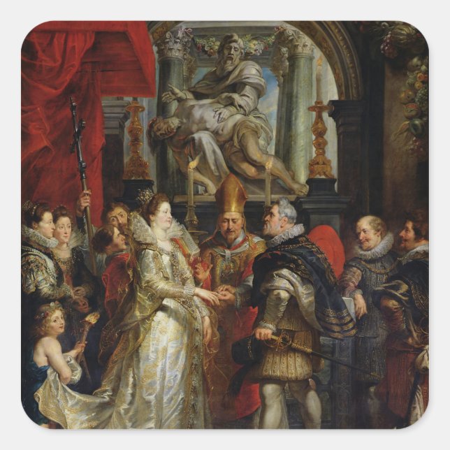 Adesivo Quadrado O Casamento proxy (Frente)