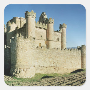 Adesivo Quadrado O castelo