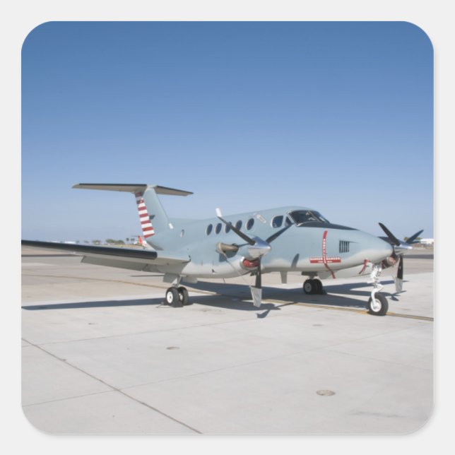 Adesivo Quadrado O Centenário do Comemorativo da Aviação Naval (Frente)