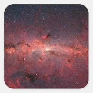 Adesivo Quadrado O centro da Galáxia Via Látea