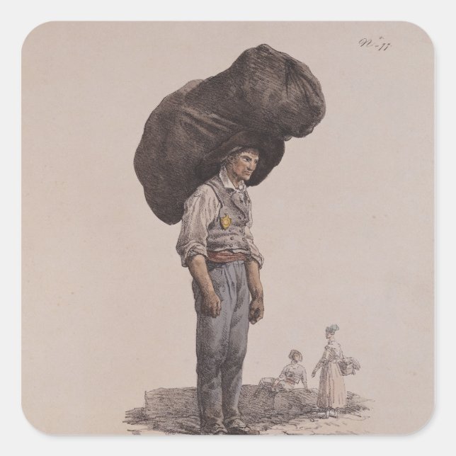 Adesivo Quadrado O Collier (Frente)