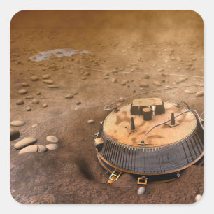 Adesivo Quadrado O conceito do artista