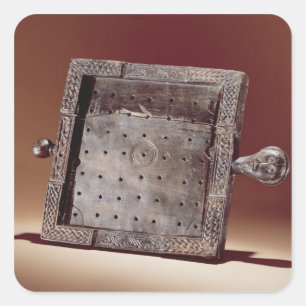 Adesivo Quadrado O conselho de madeira do jogo, Ballinderry,