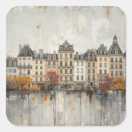 Adesivo Quadrado O Design do The Quarters 02 