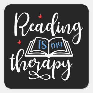 Adesivo Quadrado O Dia Mundial do Livro é Aprendizagem