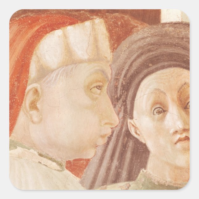 Adesivo Quadrado O Disputa de Ruas. Stephen, 1433-34 (Frente)