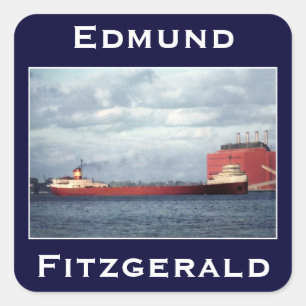 Adesivo Quadrado O Edmund Fitzgerald