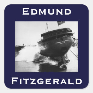 Adesivo Quadrado O Edmund Fitzgerald