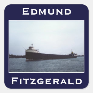 Adesivo Quadrado O Edmund Fitzgerald