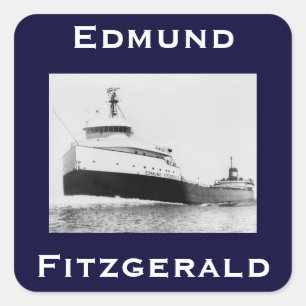 Adesivo Quadrado O Edmund Fitzgerald