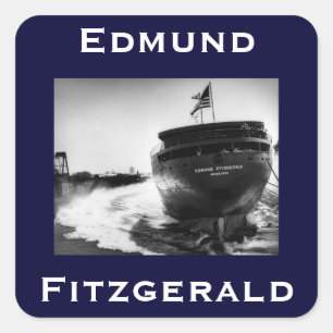 Adesivo Quadrado O Edmund Fitzgerald