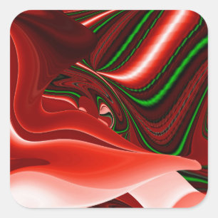 Adesivo Quadrado O espírito do Amor e da Esperança Abstrato 3D Ra