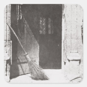 Adesivo Quadrado O estar aberto, em março de 1843 (foto de b/w)