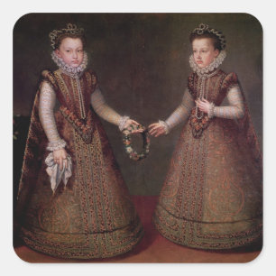 Adesivo Quadrado O Eugenia de Isabella Clara dos Infantas