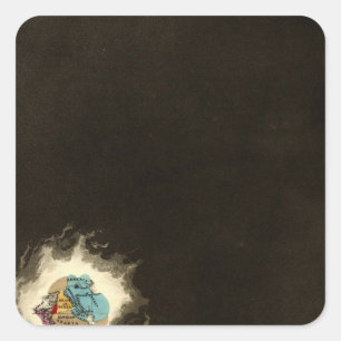 Adesivo Quadrado O êxodo dos Israelites 1491 BC