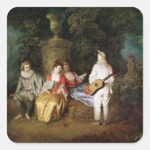 Adesivo Quadrado O Foursome, c.1713