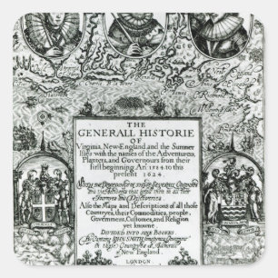 Adesivo Quadrado O general Histoire de Virgínia