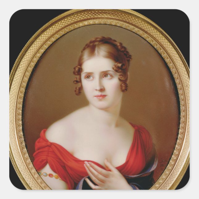 Adesivo Quadrado O Grego Bonito (Frente)