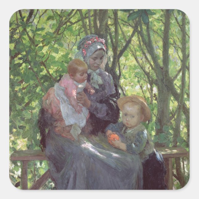 Adesivo Quadrado O Grove (Frente)