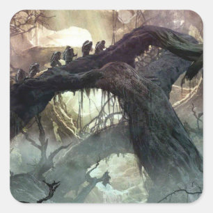 Adesivo Quadrado O HOBBIT : DESOLAMENTO DO Conceito SMAUG™ Artigo