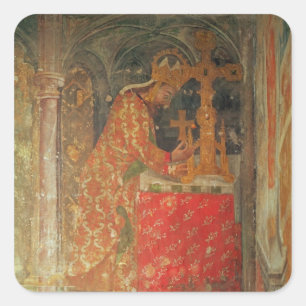 Adesivo Quadrado O imperador romano santamente Charles IV