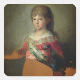 Adesivo Quadrado O Infante Don Francisco de Paula Antonio, 1800 (