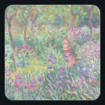 Adesivo Quadrado O Jardim do Artista em Giverny (1900) Claude Monet<br><div class="desc">Esses magníficos adesivos de arte para álbuns apresentam o belo Jardim do Artista em Giverny (1900), uma pintura Poste-impressionista de um jardim florescente. O Jardim do Artista em Giverny (1900) é uma das muitas pinturas criadas por Claude Monet durante os últimos trinta anos no seu jardim em Giverny. As irrisões...</div>