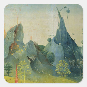 Adesivo Quadrado O Jardim do Éden