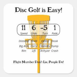 Adesivo Quadrado O jogo fácil