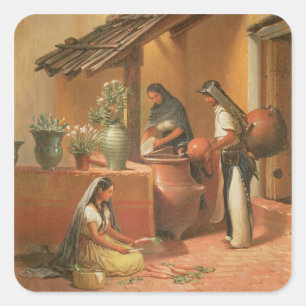 Adesivo Quadrado O Local Da Água (Tortugo)