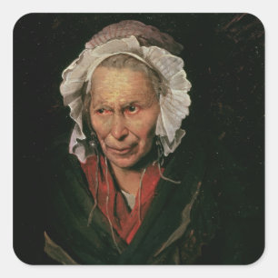 Adesivo Quadrado O Madwoman ou a obsessão da inveja, 1819-22