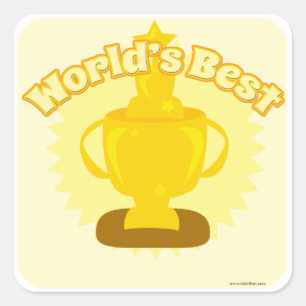 Adesivo Quadrado O melhor design personalizável dos mundos!