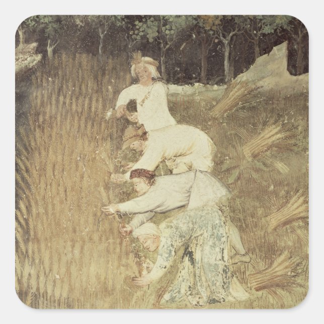 Adesivo Quadrado O Mês de agosto (Frente)