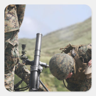 Adesivo Quadrado O método da direto-configuração de almofarizes 