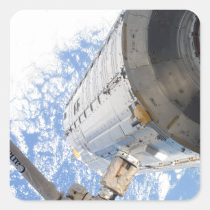 Adesivo Quadrado O módulo pressurizado japonês de Kibo