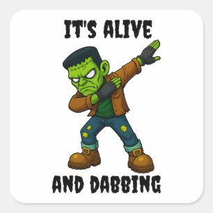 Adesivo Quadrado O monstro do título está vivo e é o melhor para o 