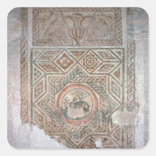 Adesivo Quadrado O mosaico da lebre, ANÚNCIO 350