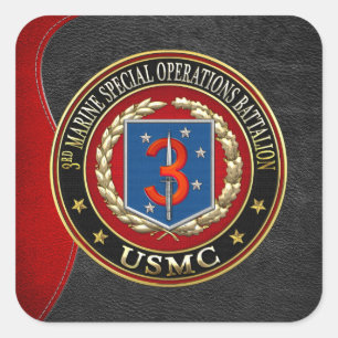 Adesivo Quadrado ó MSOB [3D]